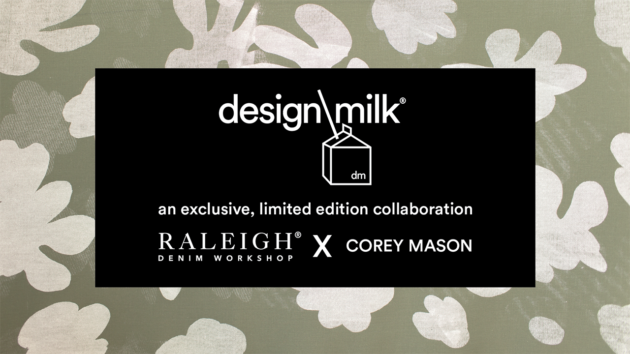 Design Milk Exclusive: Raleigh Denim Workshop x Corey Mason Limited Edition Collab