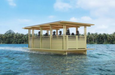 Hari Pontoon: The Solar Powered Bamboo Water Taxi