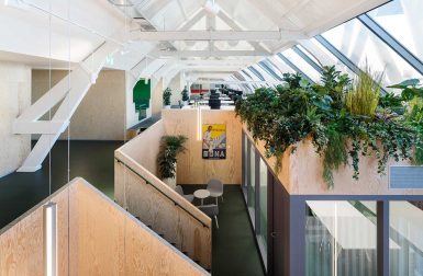 JDWA Transforms an Empty Attic Into a Contemporary Workspace for Upfield
