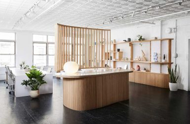 Office of Tangible Space Transforms Loft Into an Inspiring Office + Showroom for Uprise Art