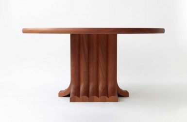 The Minimalist Bole Dining Table by Vonnegut/Kraft