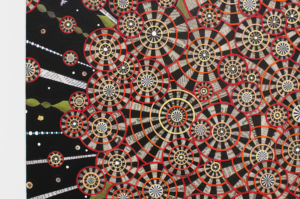 Media “Buzz”: New Paintings by Fred Tomaselli