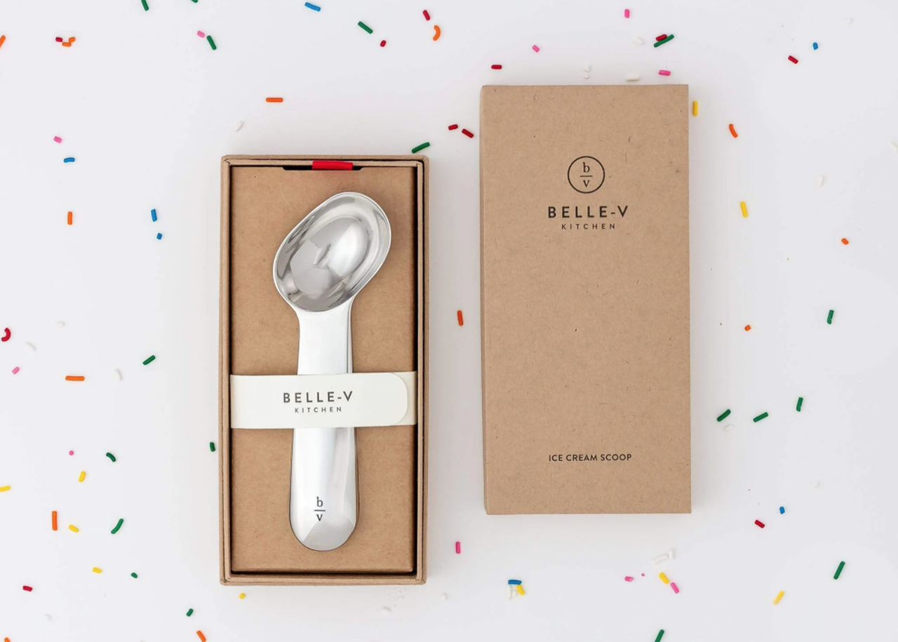 ice cream scoop in box