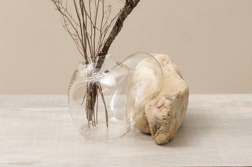 Laetitia Jacquetton’s Powerful Organic Glass + Rock Forms