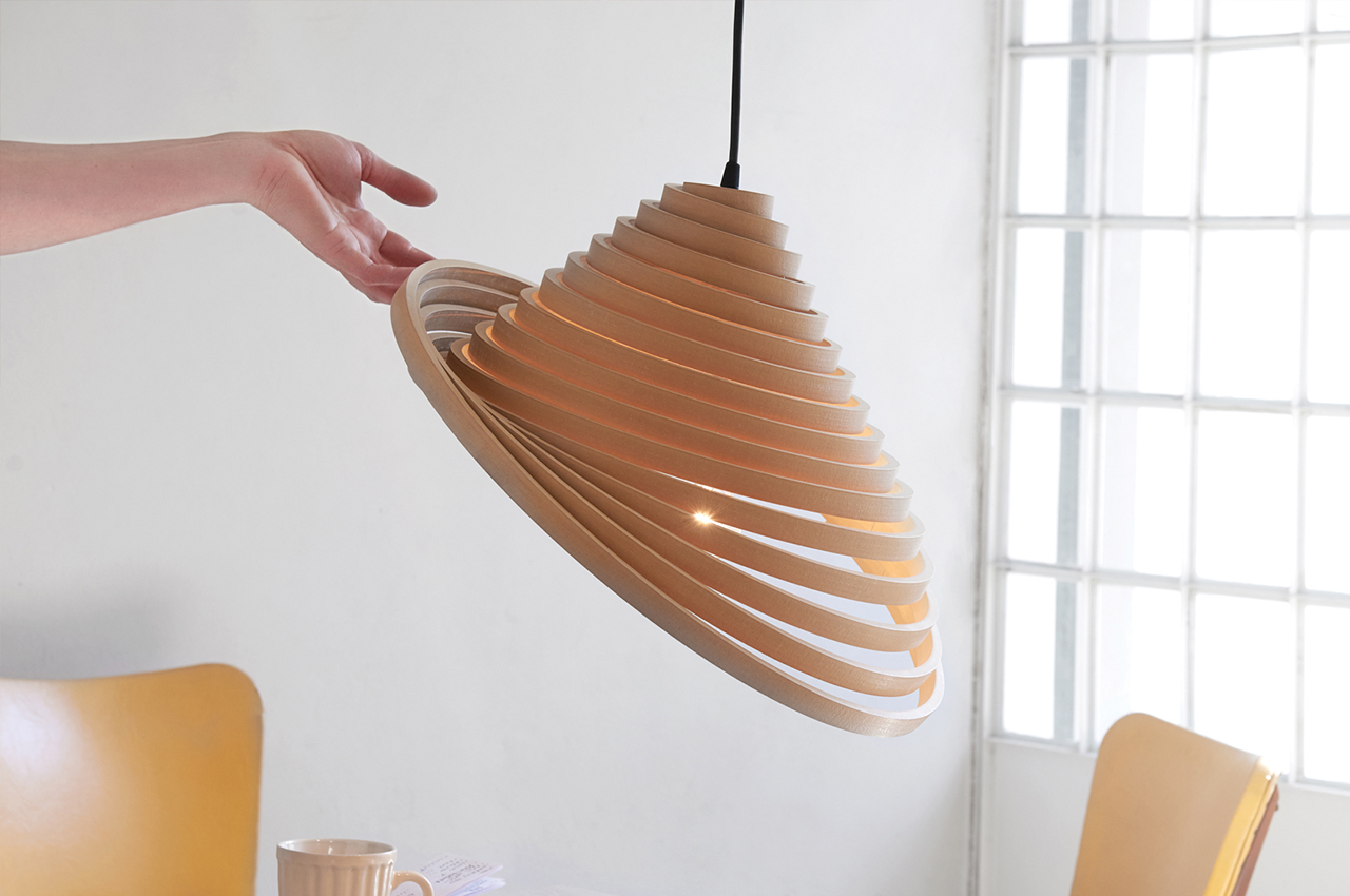 The Espinel Pendant Light Shows off Good Design + Concern for the Environment