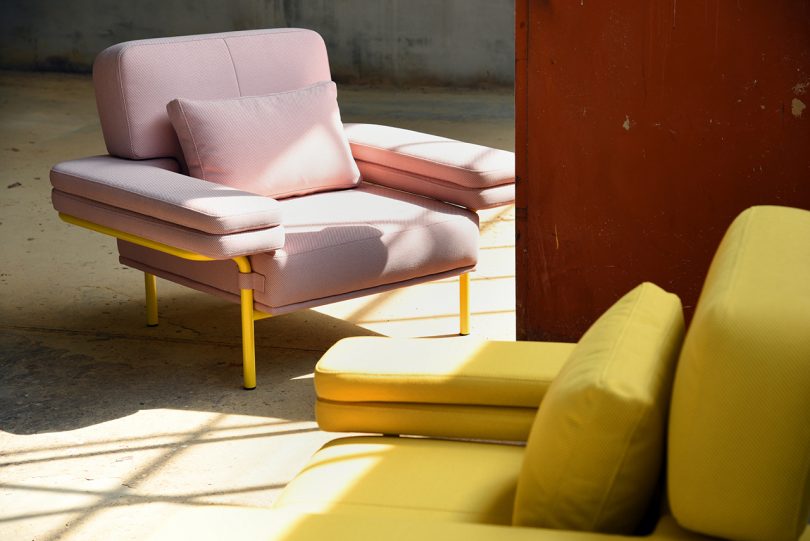 Adrenalina’s Postmodern LEO Sofa Collection Goes Green