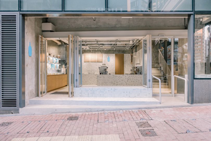 Blue Bottle Coffee Hong Kong Central by Schemata Architects