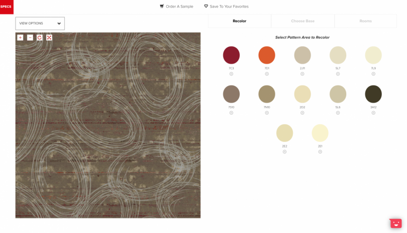 screen shot of rug pattern