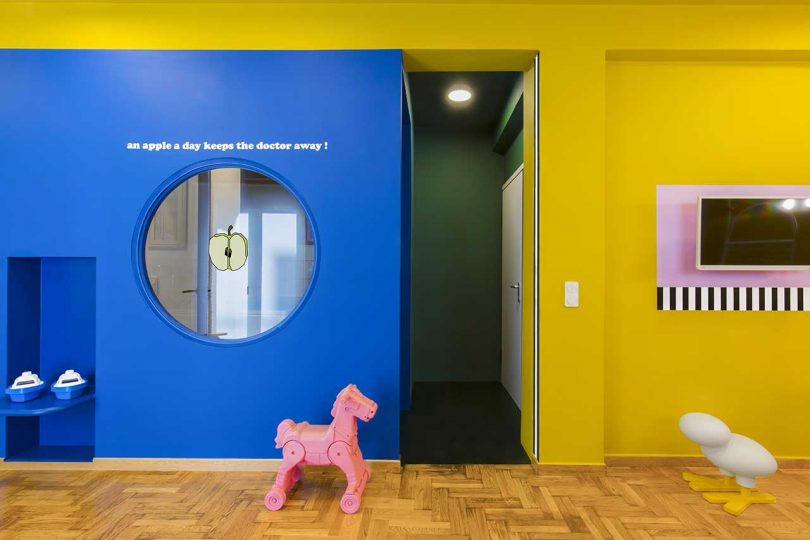 A Colorful Pediatrician?s Office Kids Will Love to Visit