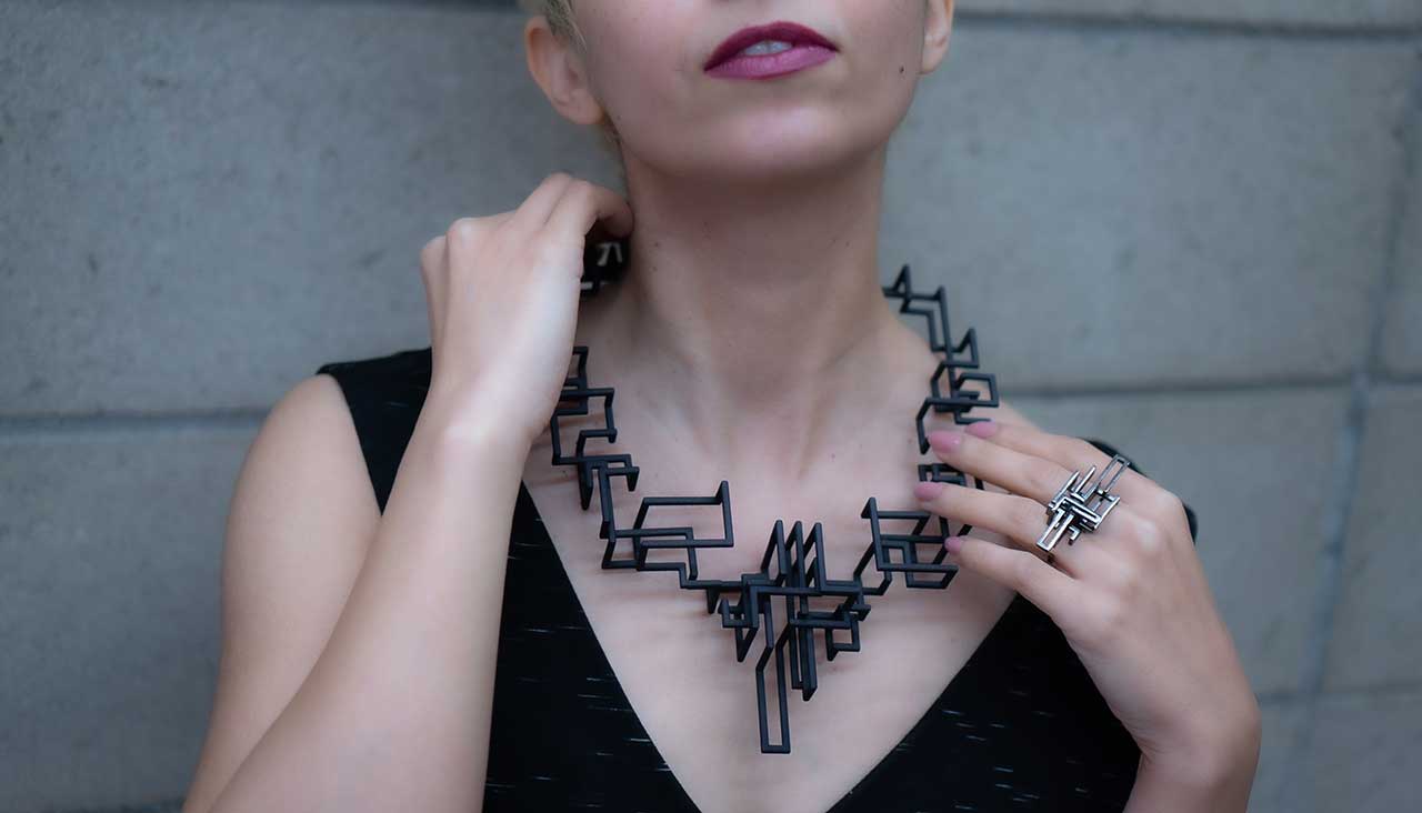Zimarty Launches New 3D Printed Jewelry Inspired by the Hilbert Curve