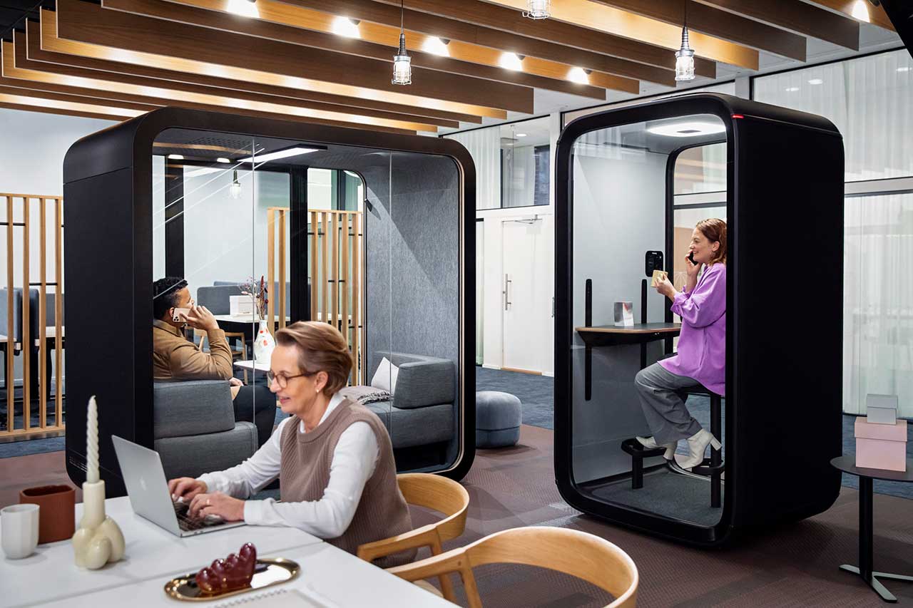 Framery Collaborates With Ultra To Launch Custom Made Office Pods   Framery One Privacy Pod Ultra 8 