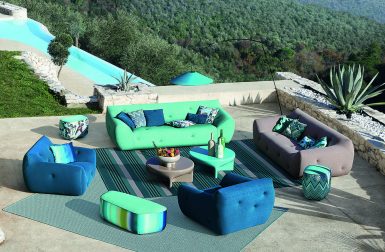 Roche Bobois's 2021 Outdoor Collection Is Welcoming + Ready
