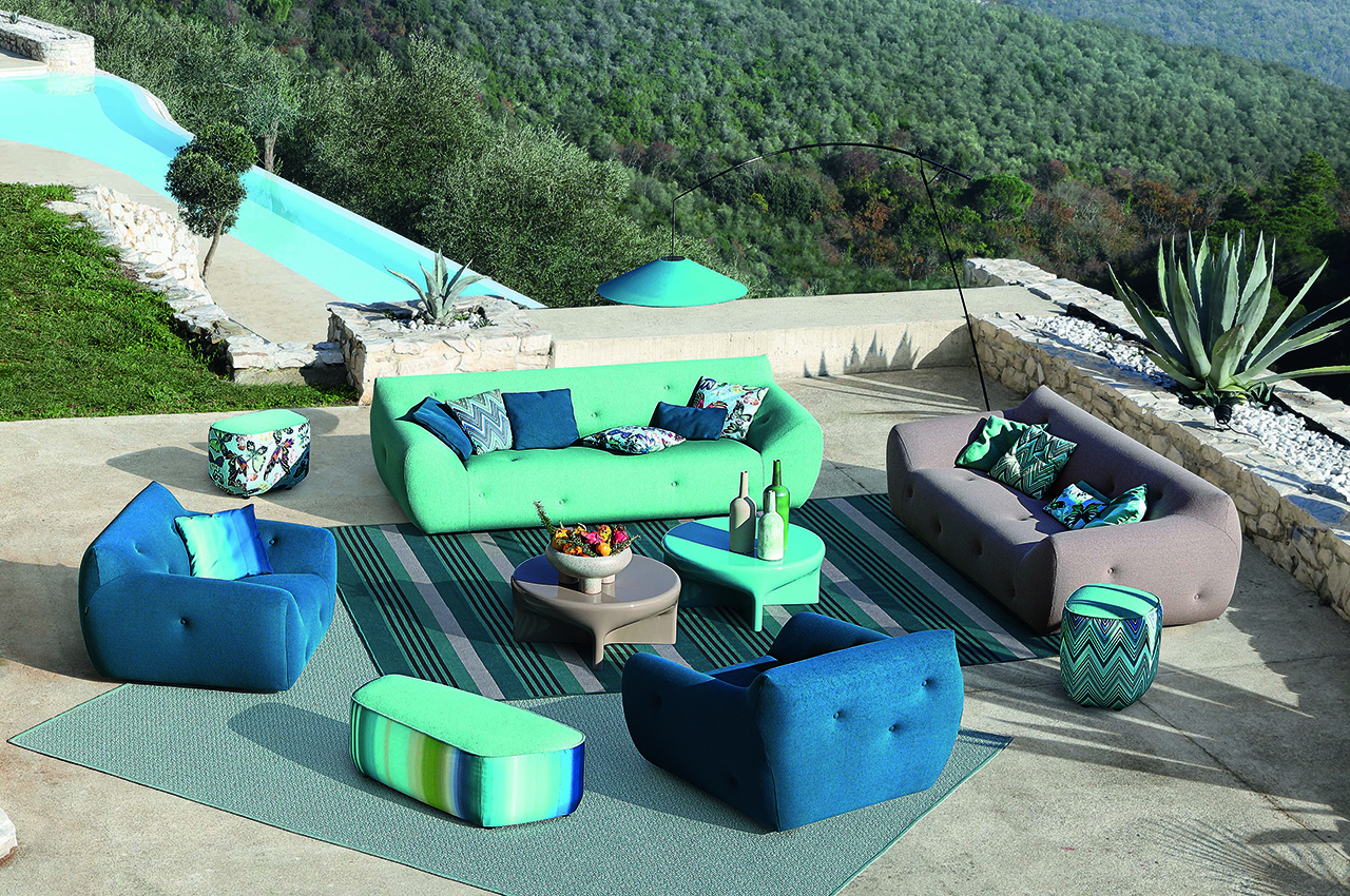 Roche Bobois’s 2021 Outdoor Collection Is Welcoming + Ready