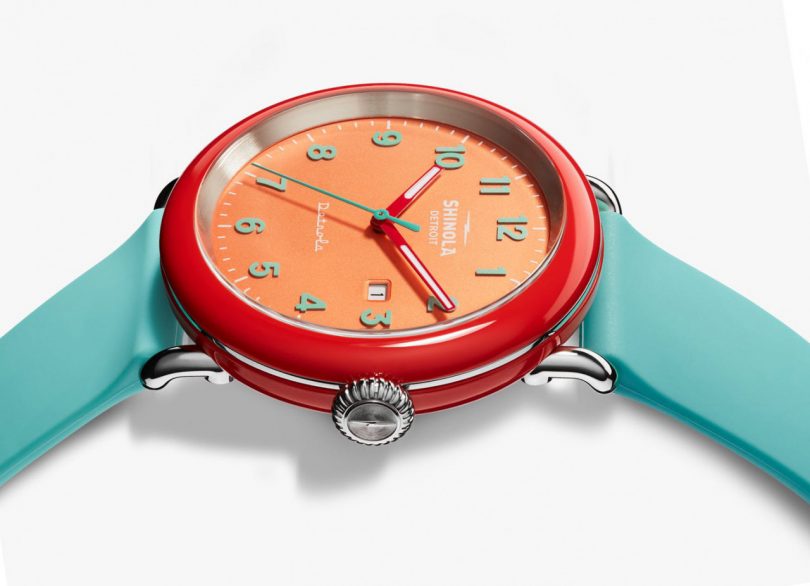 Shinola x Silly Putty Wristwatch Stretches Into a Colorful Expression of Time
