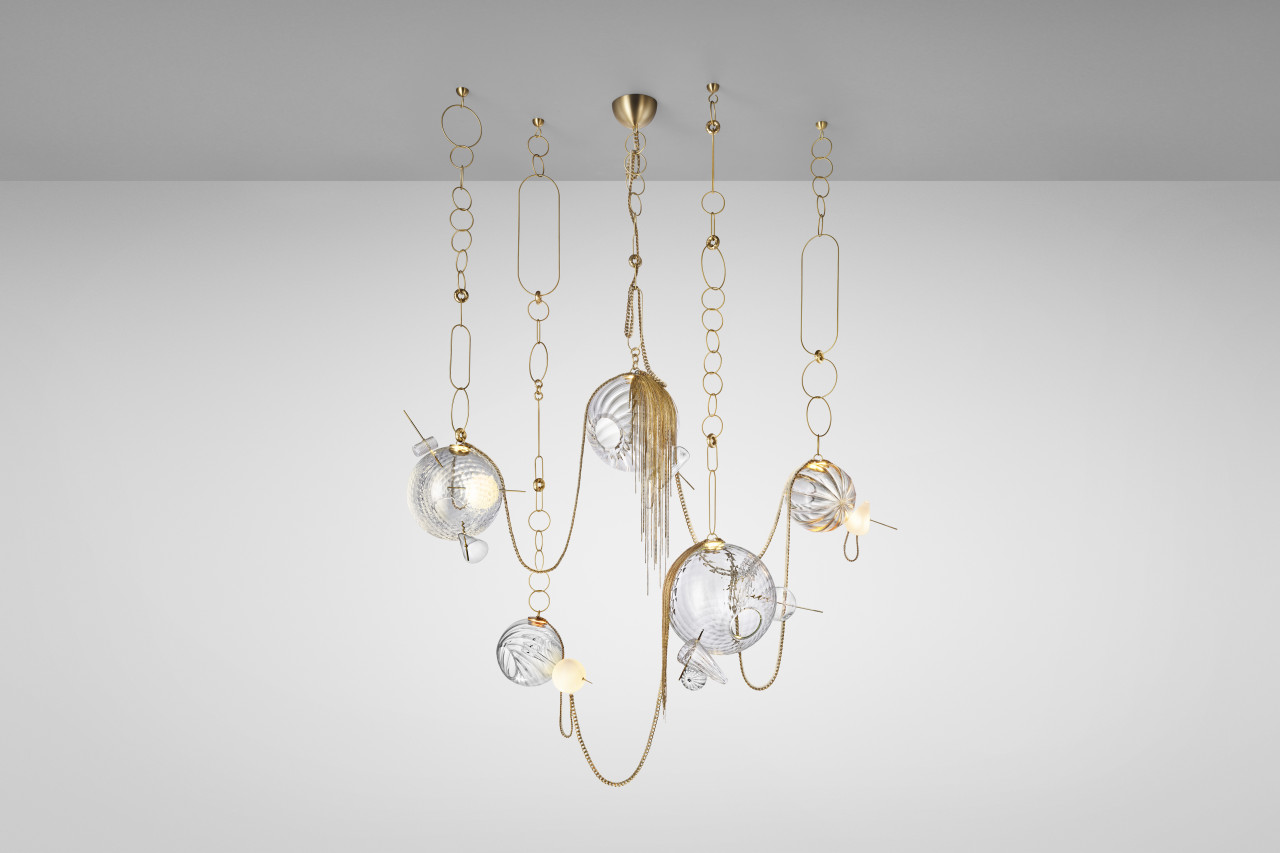 Lighting Collection by Lindsey Adelman Inspired by Nomadic Wandering