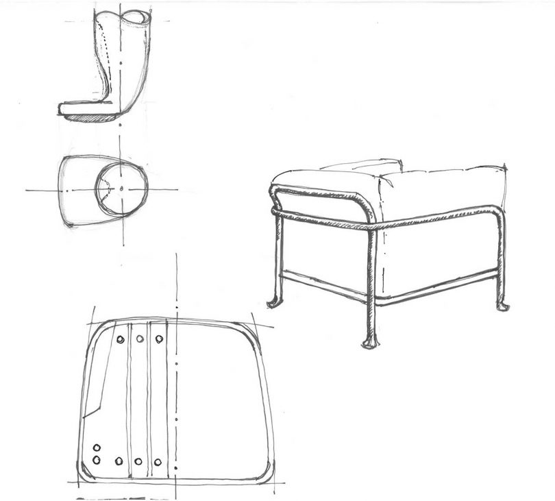 outdoor furniture sketches