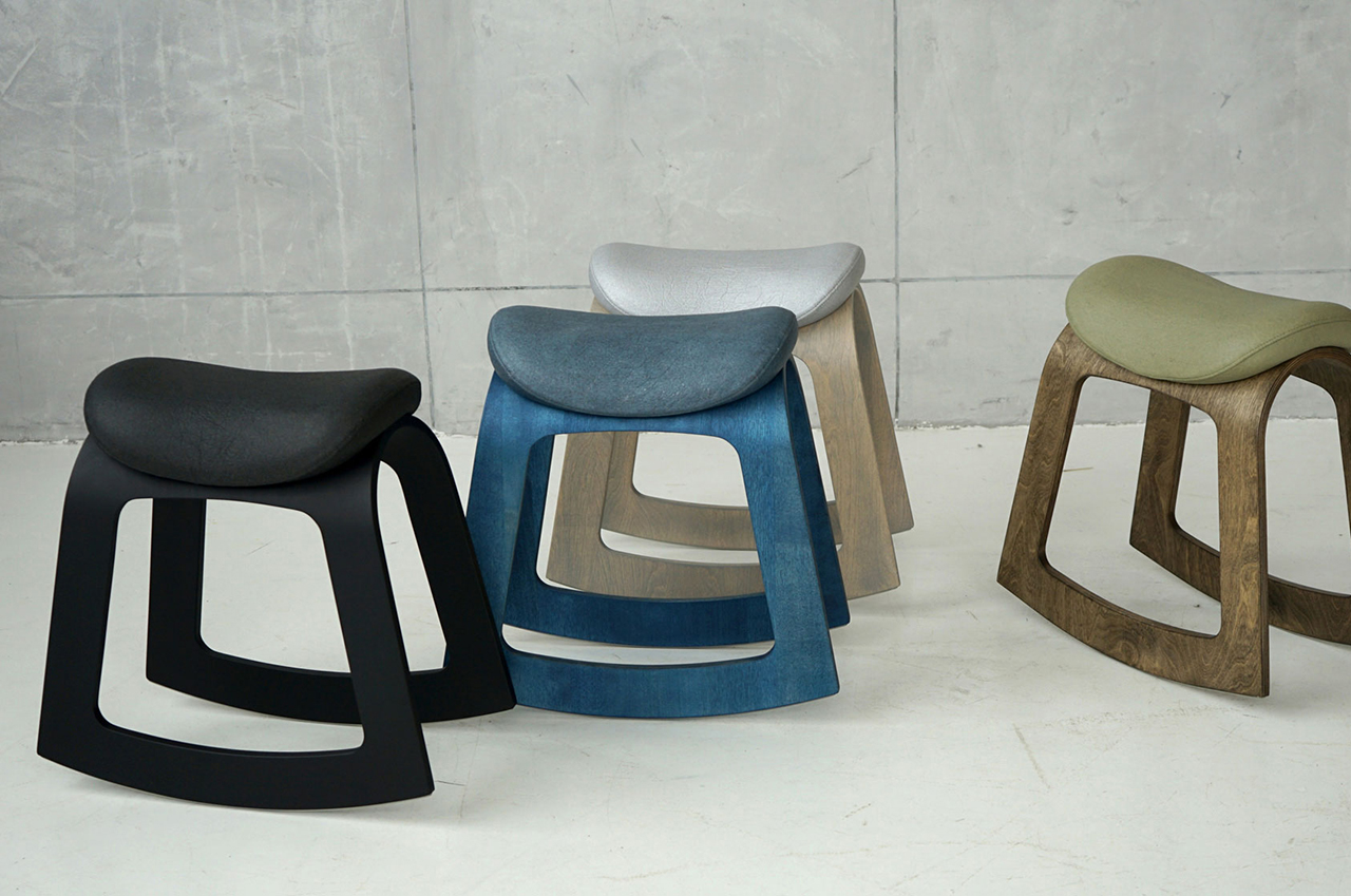 Move It With the Muista Rocking Desk Stool