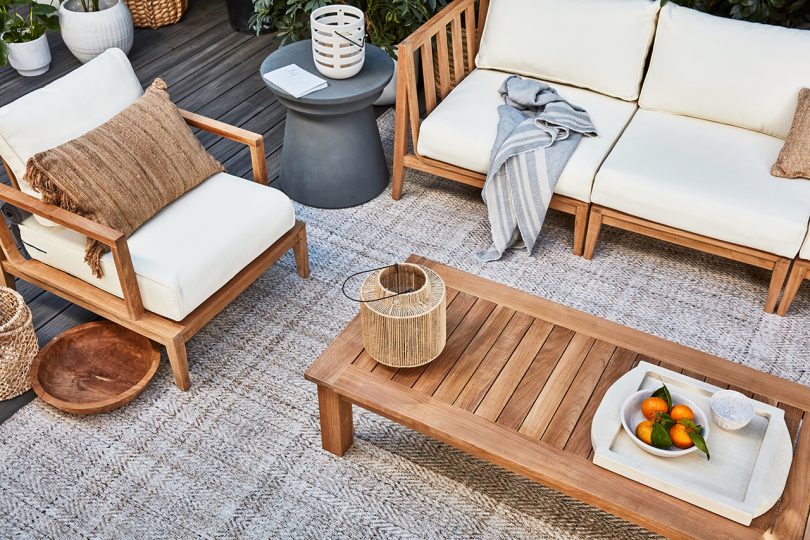 outdoor sofa, outdoor chair, outdoor coffee table