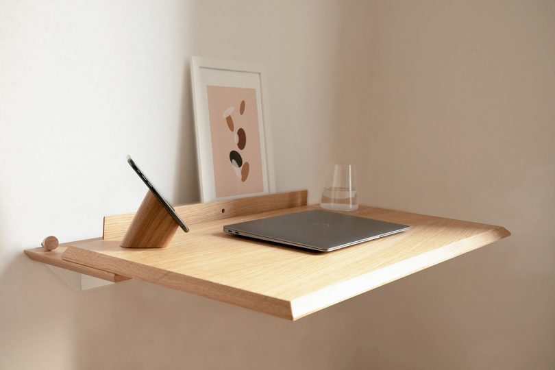 floating folding desk