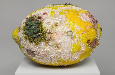 The Sculpture of Kathleen Ryan: Thousands of Gemstones + Decaying Fruit