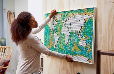 LEGO Unveils World Map: The Largest Set Ever With 11,695 Pieces