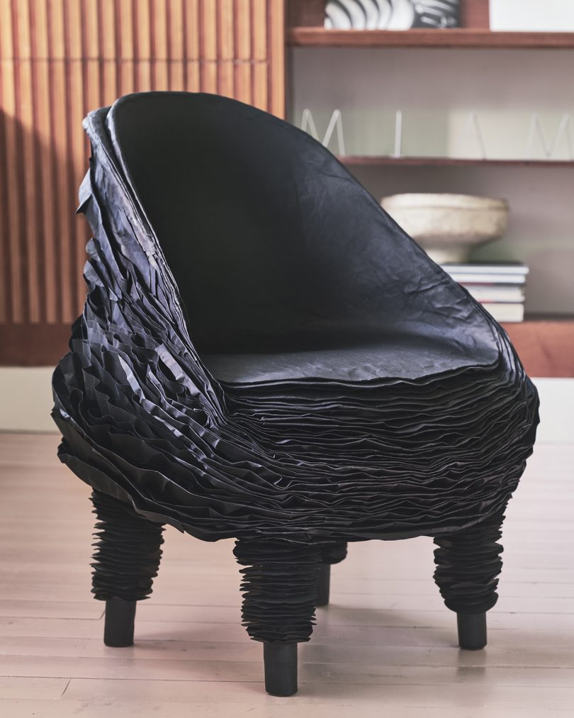 sculptural chair