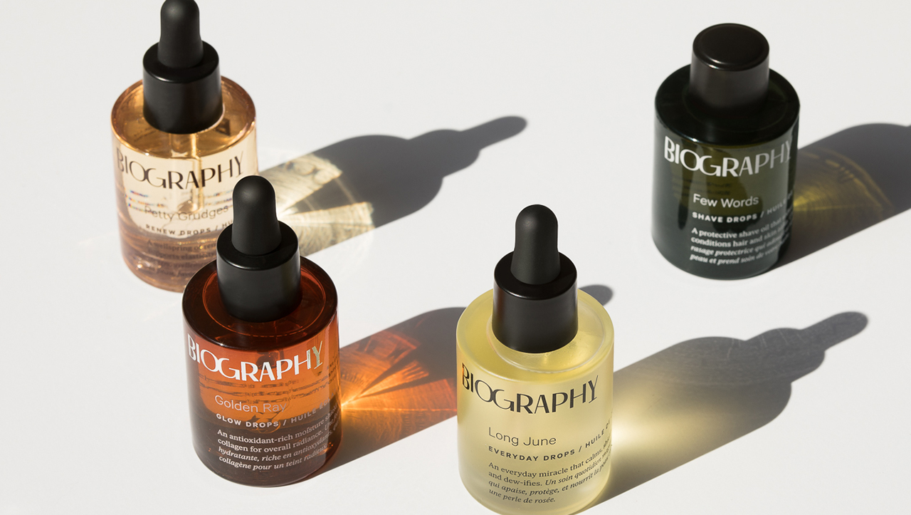 Biography Face Oils Create an Experience for Your Senses