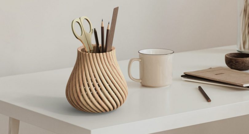 Forust + fuseproject’s 3D Printing Transforms Wood Waste Into Beautiful Vessels
