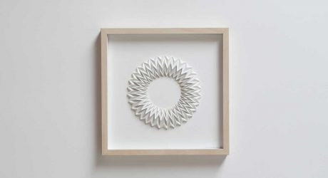 Zai Divecha Turns Plain White Paper Into Geometric Sculptures