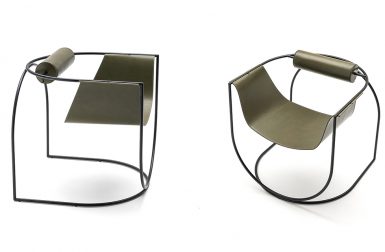 The Sculptural Lemni Armchair Is a 10 in Style + Comfort