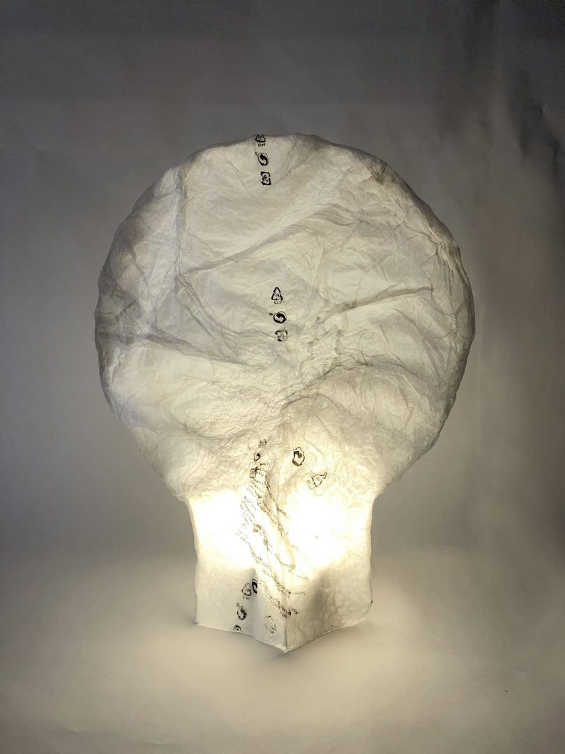 recycled lamp