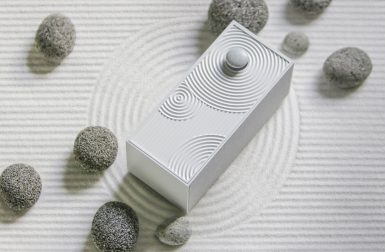 The Design Milk Tech 10: A Visualization of Sound, Zen Garden Speaker + Dyson's Dust Hunting Vacuum