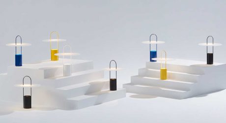 Meet NOMADE: A Design Milk x hollis+morris Light Inspired by Vintage Petrol Lamps