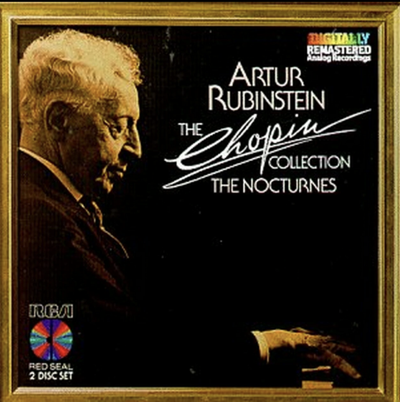 cover of Arthur Rubenstein's The Chopin Collection The Noctures