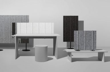Form Us With Love and Baux Turn Textile Offcuts Into Acoustic Panels