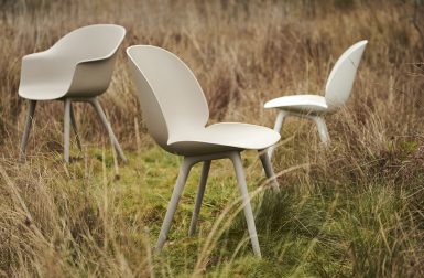 GamFratesi’s Iconic Beetle + Bat Dining Chairs Meet the Great Outdoors