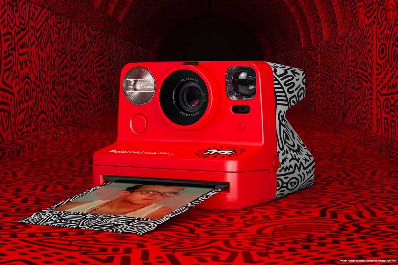 Polaroid x Keith Haring camera