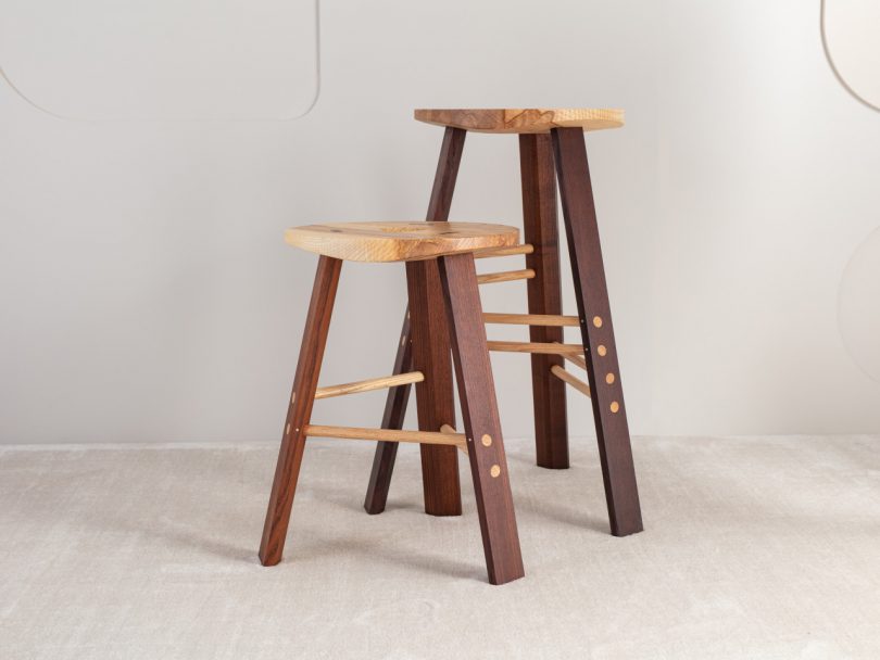 two stool chairs