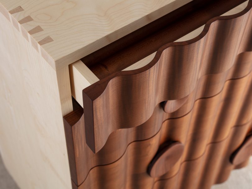 chest of drawers detail