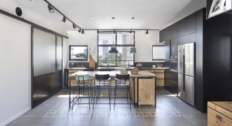 A Tel Aviv Apartment Uses A Loop Floor Plan For Freedom + Flexibility