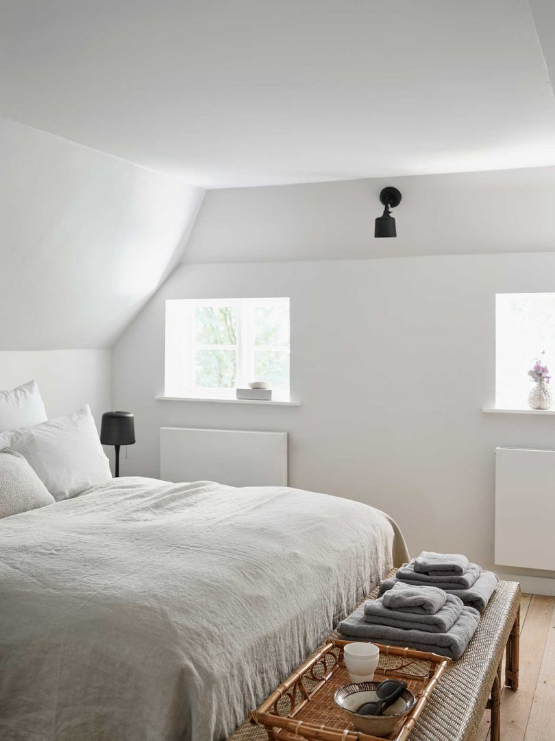 white bedroom