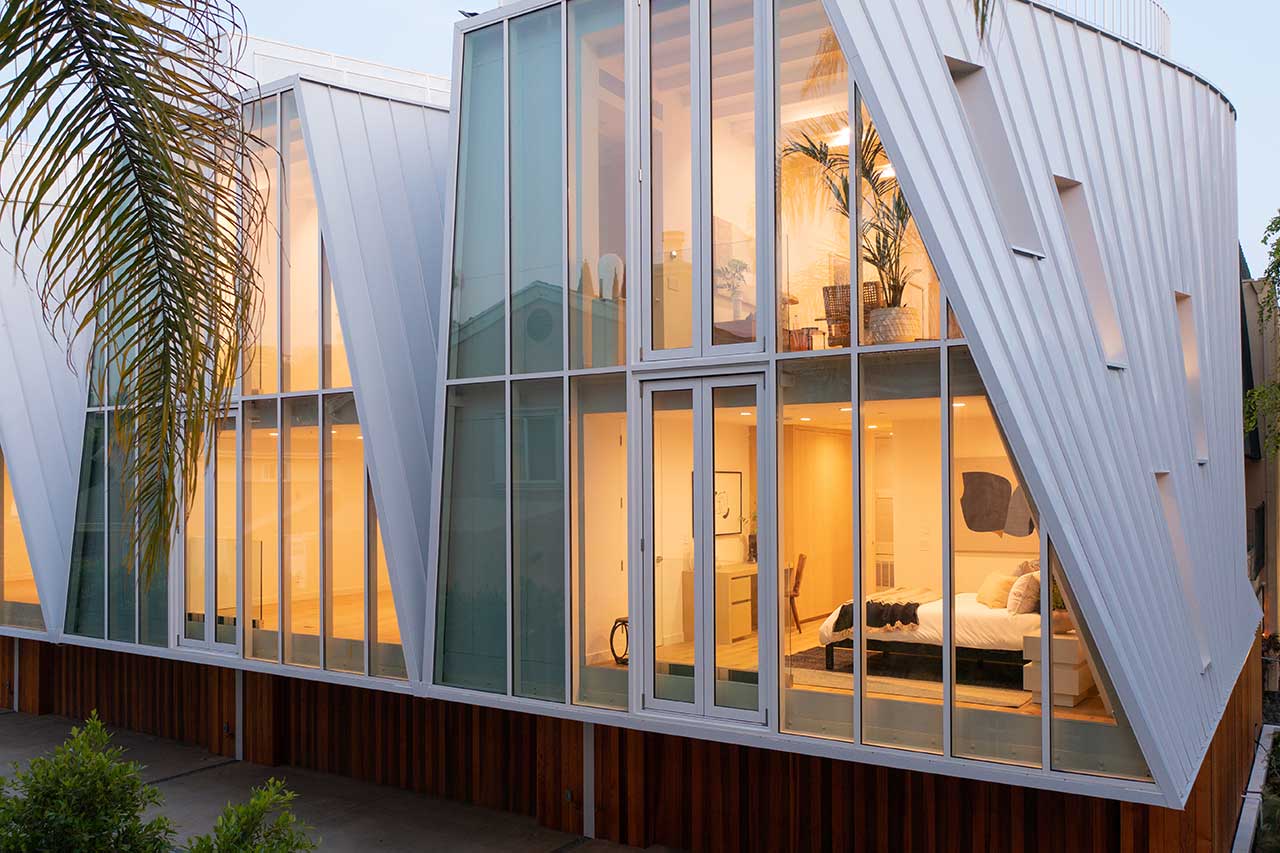Canyon Homes: 5 Los Angeles Houses Built Without 90-Degree Angles