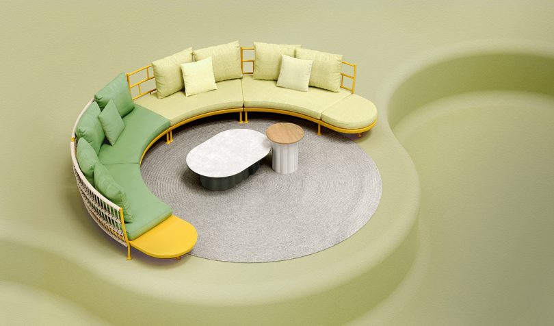 Fresh + Versatile Outdoor Furniture by KunDesign