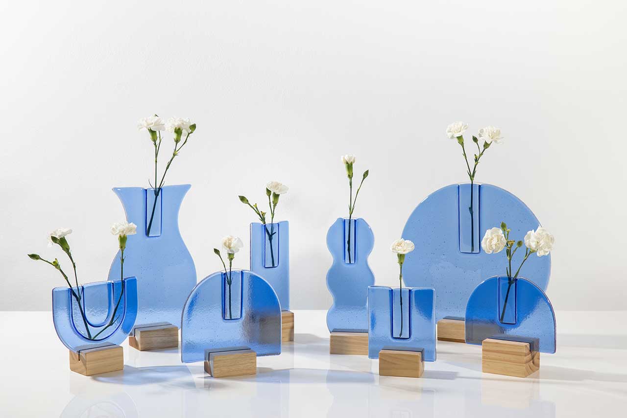 Glassmateria Reimagines the Bud Vase With the Slimline Collection