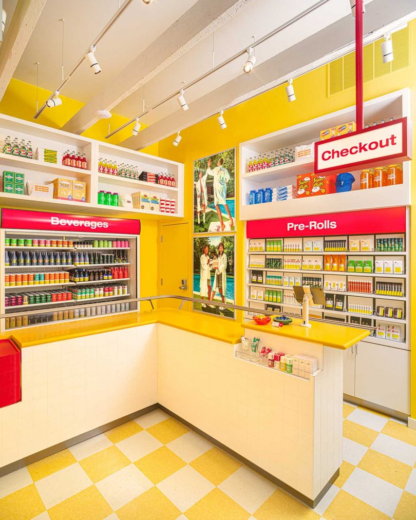 Superette cannabis retail interior 