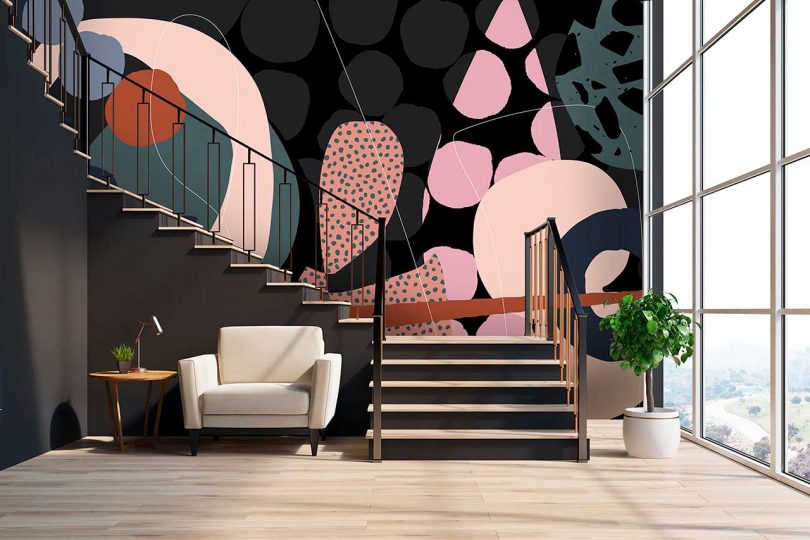 Alex Proba Wallpaper Turns Your Walls Into Visually Enticing Works of Art