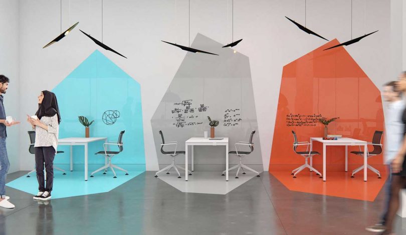 Arden Studio Reinterprets the Ubiquitous Office Writing Boards, Screens + Panels