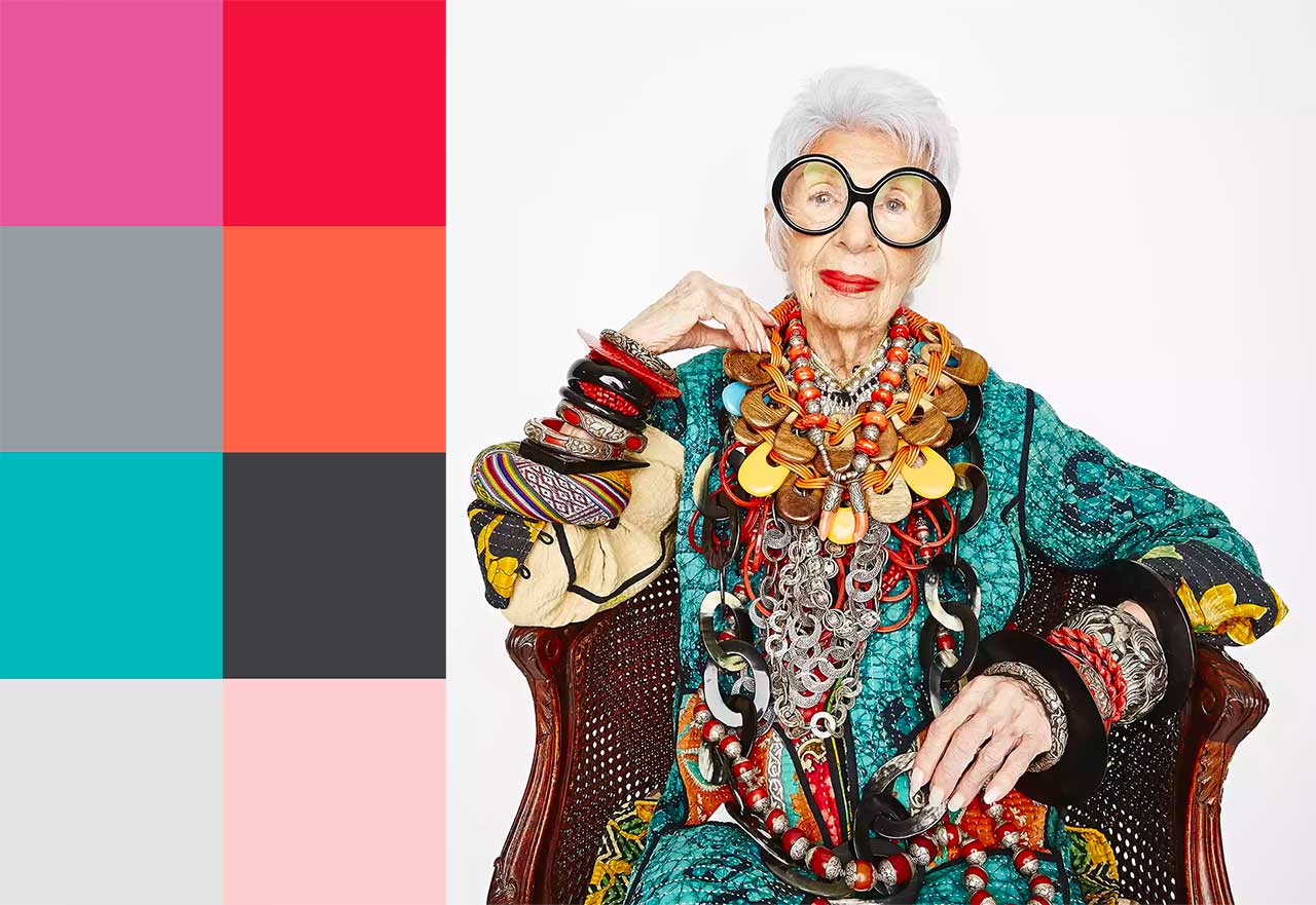 Get Inspired by Iris Apfel + Her Hand-Selected Color Palette for Lowe’s
