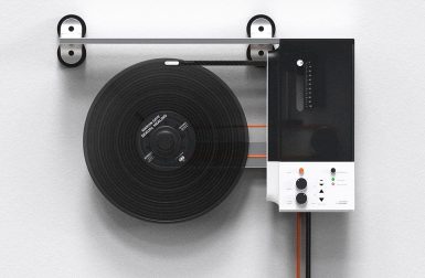 The TT-90 System Turntable Will Drive You up the Wall