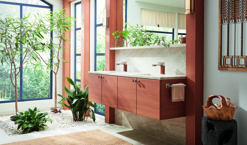The Thoughtfully Designed Frank Lloyd Wright® Bath Collection by Brizo®